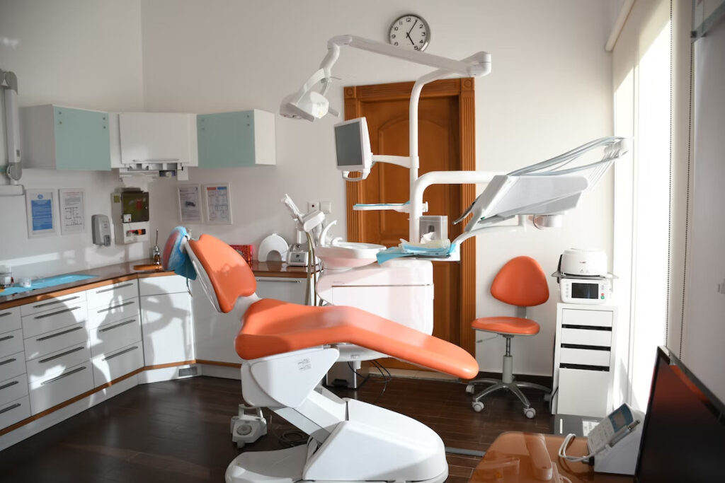 a clean and well-lit dental facility